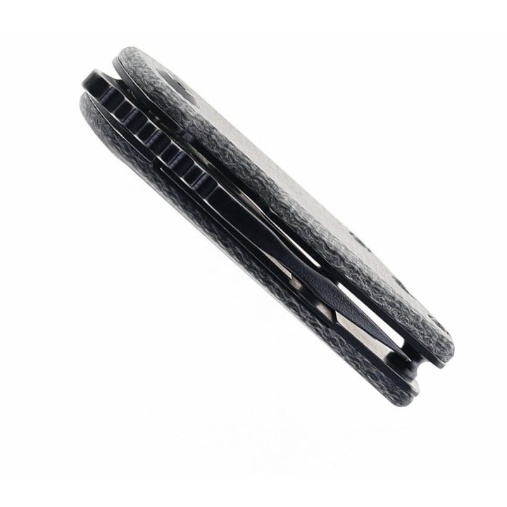 Couteau Kansept RIO Black Lame Acier M390 Blackwash Manche Micarta Linerlock K3044A3 - Livraison Gratuite