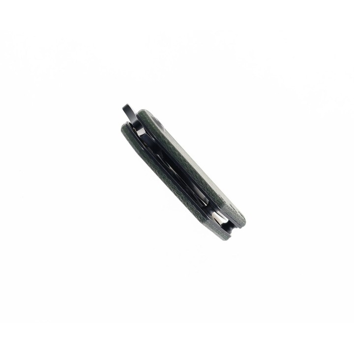 Couteau Kansept Rio Green Lame Acier M390 Blackwash Manche Micarta Linerlock K3044A2 - Livraison Gratuite