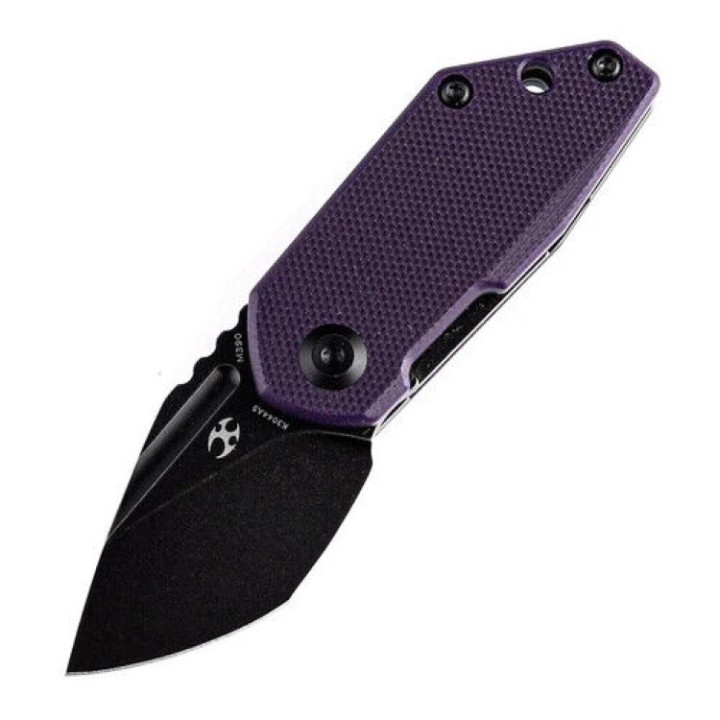 Couteau Kansept Rio Purple Lame Acier M390 Blackwash Manche G10 Linerlock K3044A5 - Livraison Gratuite