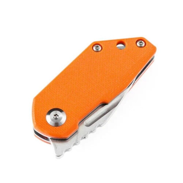 Couteau Kansept Rio Orange Lame Acier M390 Stonewash Manche G10 Linerlock K3044A4 - Livraison Gratuite