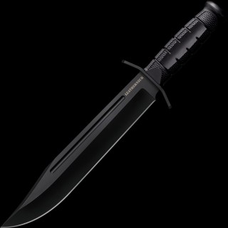 Couteau Cold Steel Leatherneck Bowie Lame Acier D2 Manche Black Kray-Ex Etui Secure-Ex CSFXLTHRNK - Livraison Gratuite