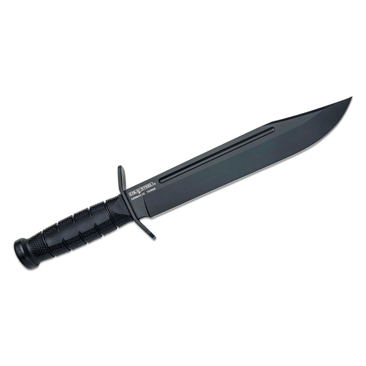 Couteau Cold Steel Leatherneck Bowie Lame Acier D2 Manche Black Kray-Ex Etui Secure-Ex CSFXLTHRNK - Livraison Gratuite