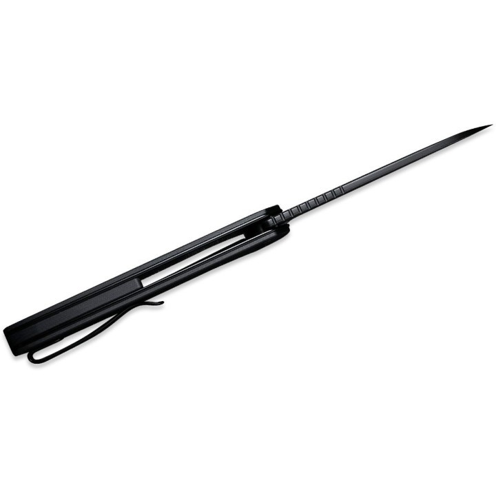 Couteau Sencut Kyril Black Lame Acier 9Cr18MoV Manche G10 IKBS Linerlock Clip S220011 - Livraison Gratuite
