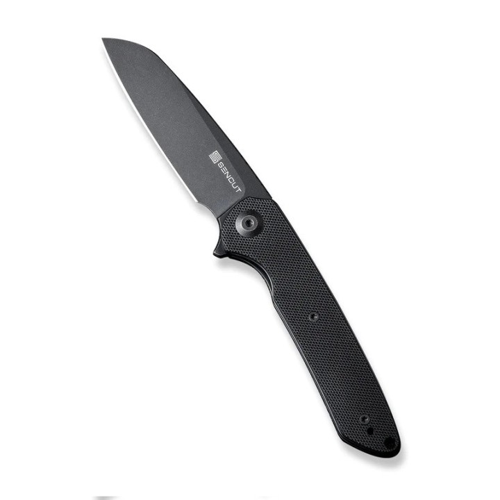 Couteau Sencut Kyril Black Lame Acier 9Cr18MoV Manche G10 IKBS Linerlock Clip S220011 - Livraison Gratuite