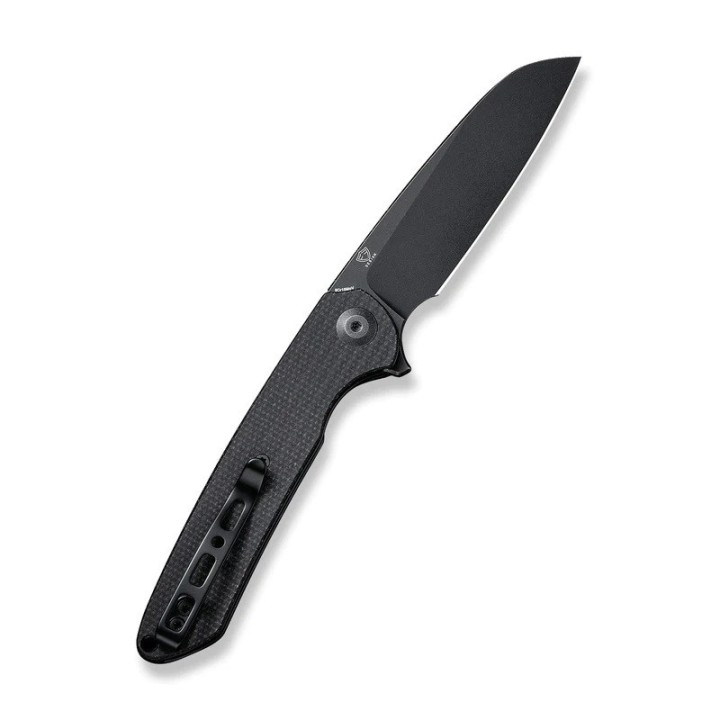 Couteau Sencut Kyril Black Lame Acier 9Cr18MoV Manche Micarta IKBS Linerlock Clip S220013 - Livraison Gratuite