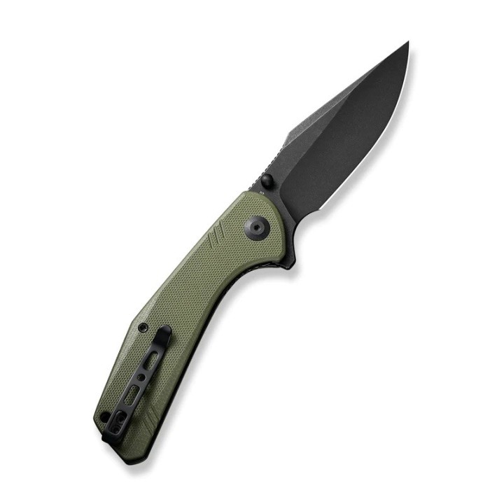 Couteau SENCUT Actium OD Green Manche G10 Lame Acier D2 IKBS Linerlock CLip SA02E - Livraison Gratuite