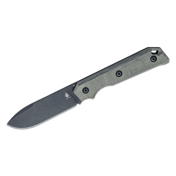 Couteau Kizer Begleiter Black Lame D2 Black Manche Micarta Etui Kydex K1045C1 - Livraison Gratuite