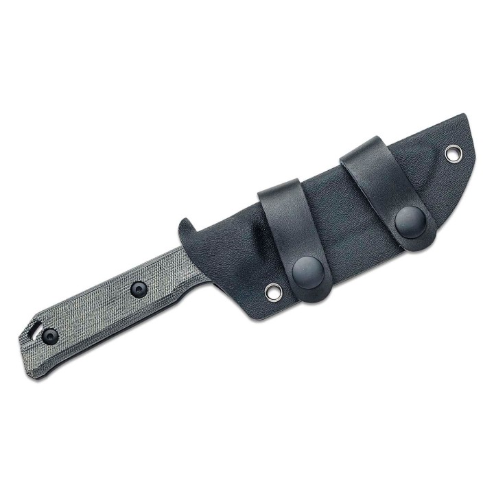 Couteau Kizer Begleiter Black Lame D2 Black Manche Micarta Etui Kydex K1045C1 - Livraison Gratuite
