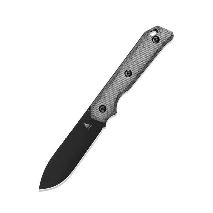 Couteau Kizer Begleiter Black Lame D2 Black Manche Micarta Etui Kydex K1045C1 - Livraison Gratuite