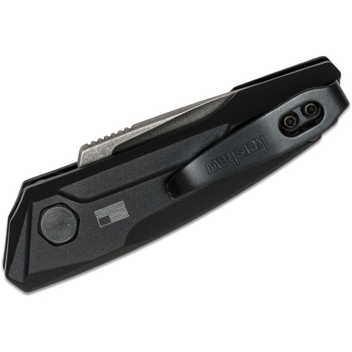 Couteau Automatique Kershaw Launch 9 Lame Drop Point CPM-154 Manche Aluminium Made USA KS7250 - Livraison Gratuite