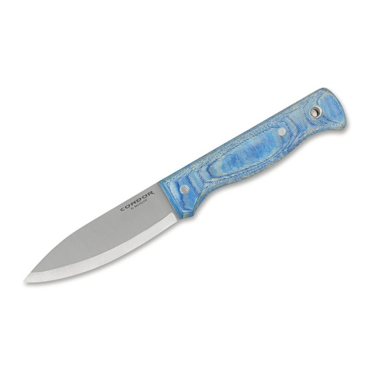 Couteau Condor Aqualore Blue Micarta Handle 14C28N Blade Kydex Sheath Salvador CTK395843SK - Livraison Gratuite