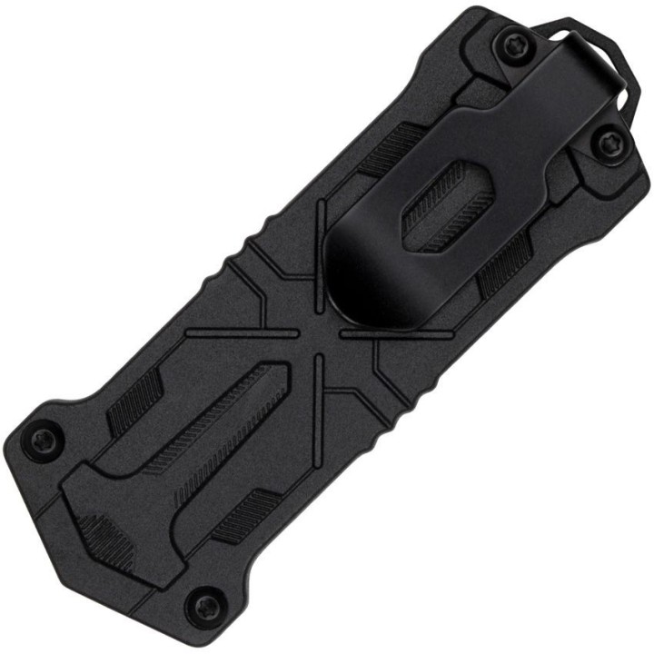 Couteau Kershaw Kapsule Sliding OTF Lame Acier 8Cr13MoV Black Manche GFN KS1190BW - Livraison Gratuite