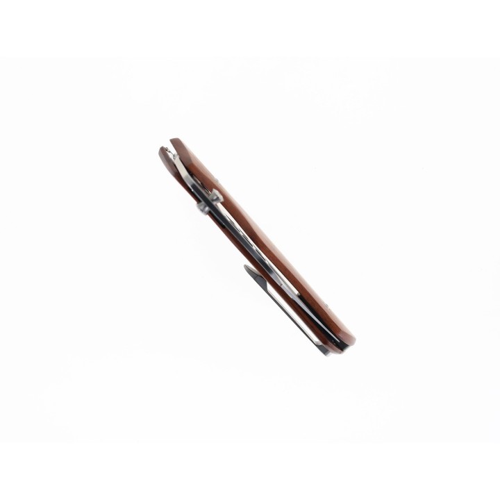 Couteau ArtisanCutlery Ahab Wood Manche Bois Lame Acier AR-RPM9 IKBS Linerlock Clip ATZ1851PWD - Livraison Gratuite