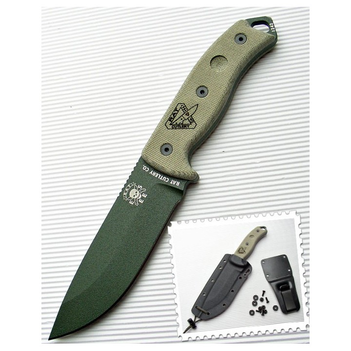 Rat Cutlery / ESEE RC-5 RC5 Survival, Escape, Evasion - RC5POD - Couteau RC / ESEE