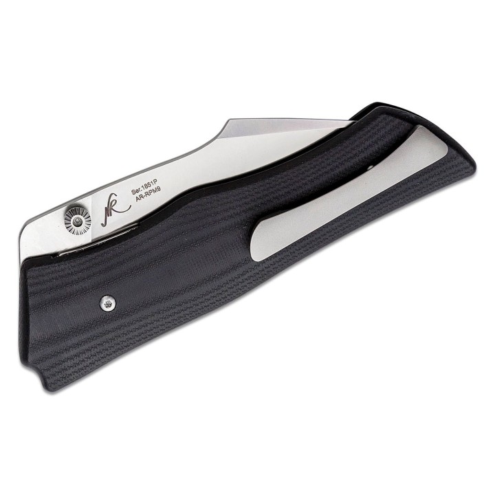 Couteau ArtisanCutlery Ahab Black G10 Manche Black G10 Lame Acier AR-RPM9 IKBS Linerlock Clip ATZ1851PBK - Livraison Gratuite