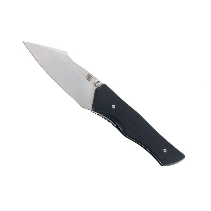 Couteau ArtisanCutlery Ahab Black G10 Manche Black G10 Lame Acier AR-RPM9 IKBS Linerlock Clip ATZ1851PBK - Livraison Gratuite