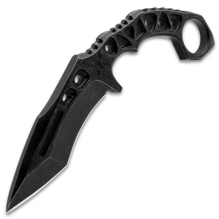 Couteau Karambit United Cutlery M48 Tanker Combat Lame Acier 3Cr13 Etui Kydex UC3443 - Livraison Gratuite