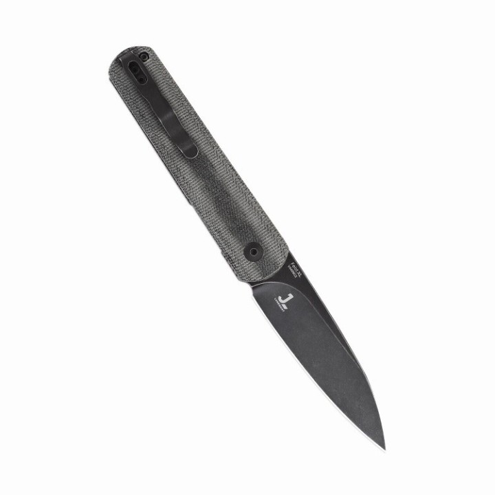 Couteau Kizer Feist XL Black Micarta Lame Acier 154CM Manche Micarta IKBS Linerlock Clip KIV4499C2 - Livraison Gratuite