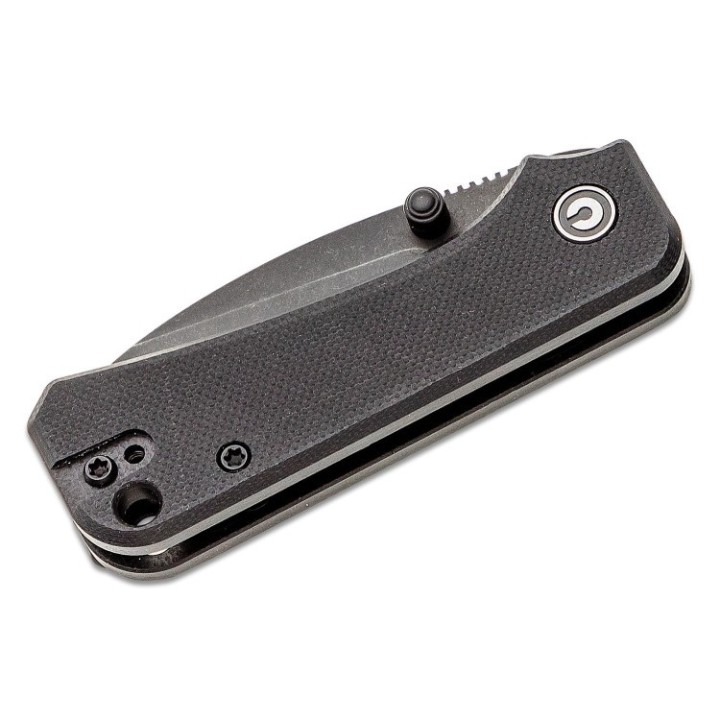 Couteau CIVIVI Baby Banter Black Lame Nitro-V Manche G10 IKBS Linerlock Clip CIVC19068S2 - Livraison Gratuite