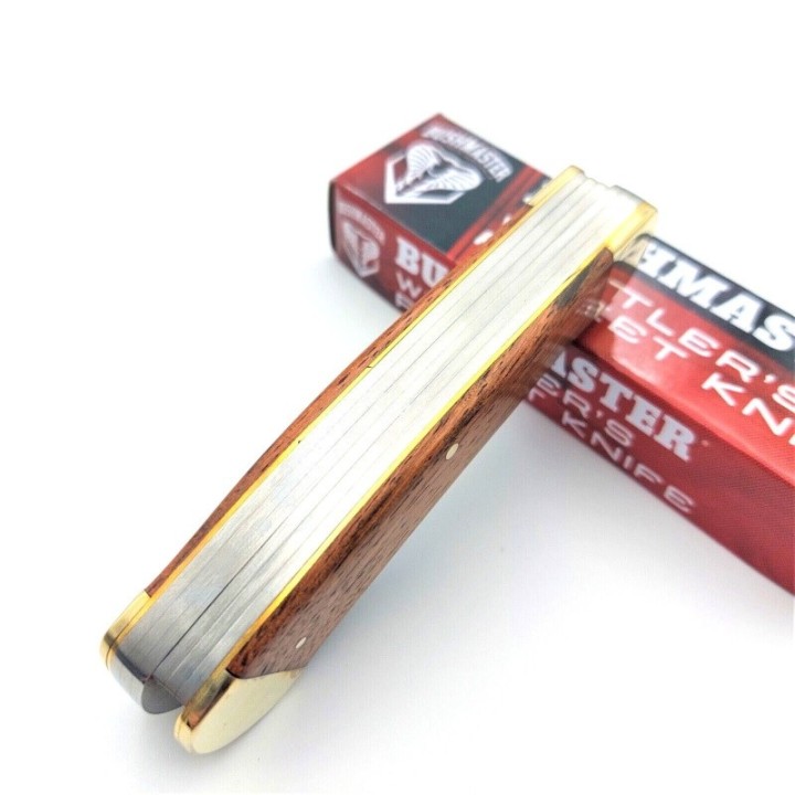 Couteau à Sculpter United Cutlery Bushmasters Whittlers Lame Acier Carbone Manche Bois UC3385 - Livraison Gratuite