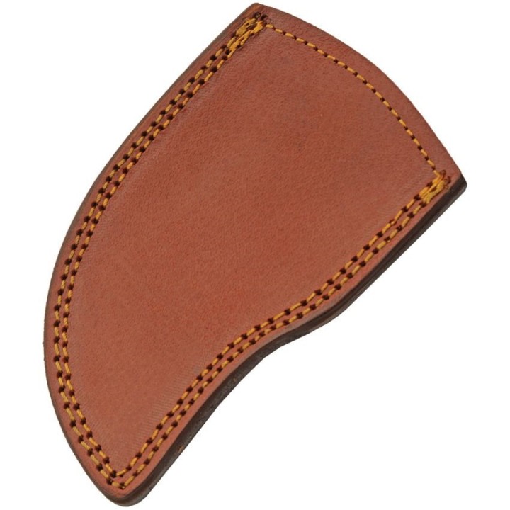 Couteau Skinner Damas Lame 256 Couches Manche Bois Blue Etui Cuir DM1333BL - Livraison Gratuite 