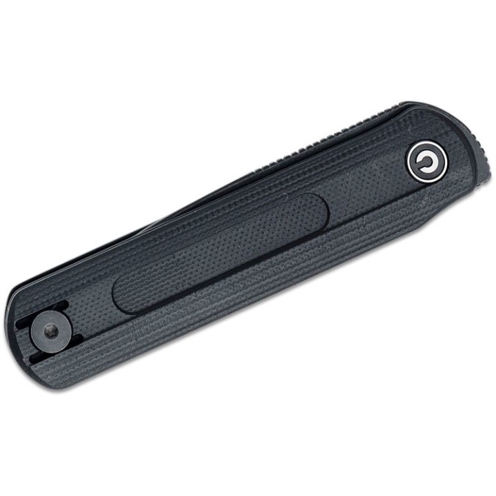 Couteau Civivi Foldis Slipjoint Black Lame Acier Nitro-V Manche G10 IKBS Clip CIVC210443 - Livraison Gratuite 