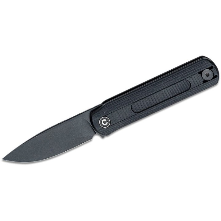 Couteau Civivi Foldis Slipjoint Black Lame Acier Nitro-V Manche G10 IKBS Clip CIVC210443 - Livraison Gratuite 