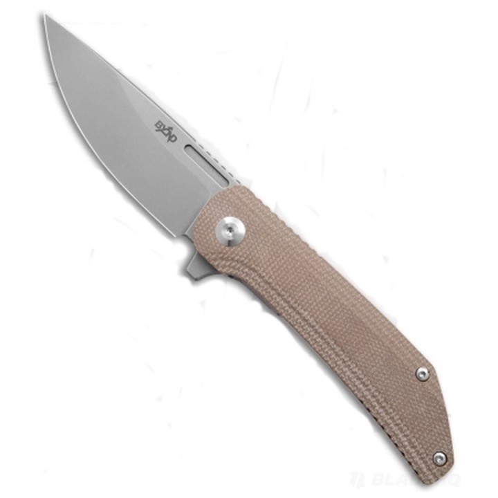 Couteau Beyond EDC Custos Tan Manche Micarta Lame Acier VG-10 Linerlock Clip WSC2106 - Livraison Gratuite