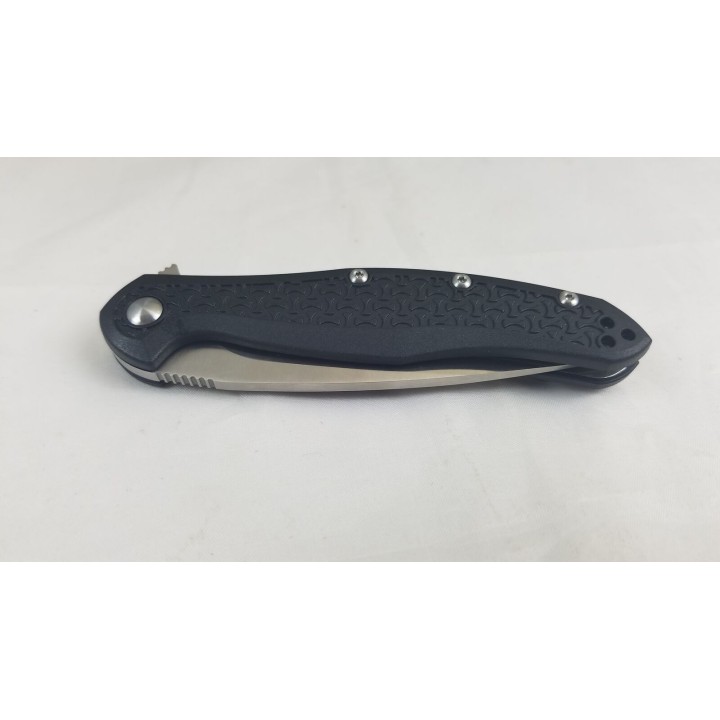 Couteau Steel Will Intrigue F45-11 Black Manche FRN Lame Acier D2 Linerlock Clip SMGF45M11 - Livraison Gratuite