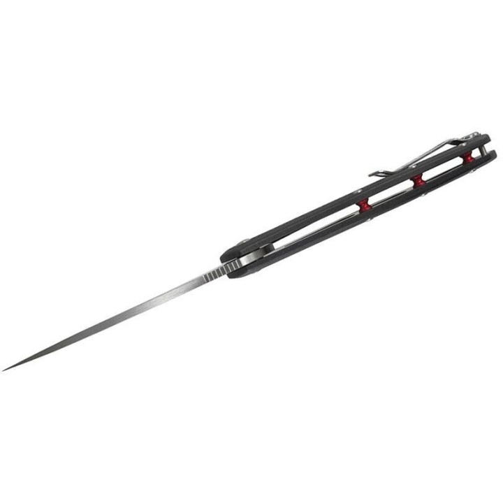Couteau Steel Will Intrigue F45-11 Black Manche FRN Lame Acier D2 Linerlock Clip SMGF4511 - Livraison Gratuite