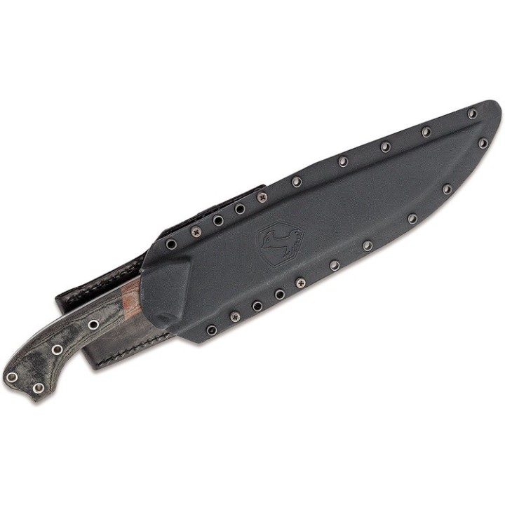 Couteau Condor Atrox Lame Acier Carbone 1075 Manche Micarta Etui Kydex Made Salvador CTK1814108HC - Livraison Gratuite