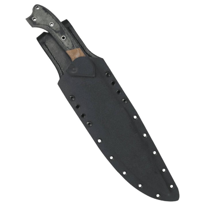 Couteau Condor Atrox Lame Acier Carbone 1075 Manche Micarta Etui Kydex Made Salvador CTK1814108HC - Livraison Gratuite