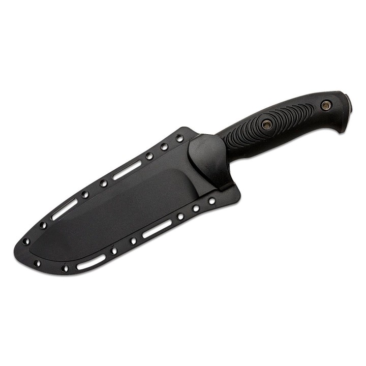 Couteau Steel Will Roamer R300-1BK Black Lame Acier D2 Manche TPE Etui Nylon SMGR3001BK - Livraison Gratuite