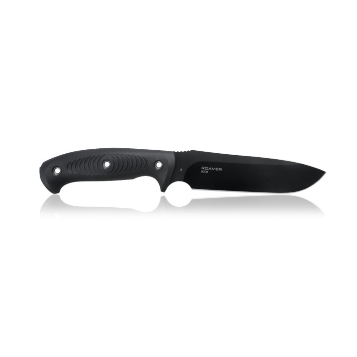 Couteau Steel Will Roamer R300-1BK Black Lame Acier D2 Manche TPE Etui Nylon SMGR3001BK - Livraison Gratuite