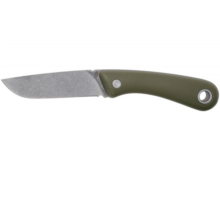 Couteau de Survie Gerber Spine Green Lame Acier 7Cr17MoV Manche ABS Etui GFN G3424 Livraison Gratuite