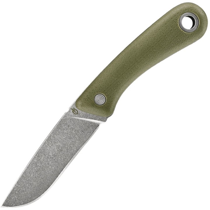 Couteau de Survie Gerber Spine Green Lame Acier 7Cr17MoV Manche ABS Etui GFN G3424 Livraison Gratuite