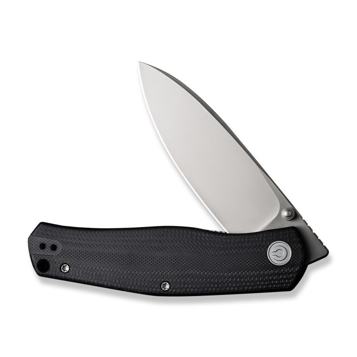 Couteau CIVIVI Sokoke Black Manche G10 14C28N Drop Point Blade IKBS Linerlock Clip CIVC220071 - Livraison Gratuite