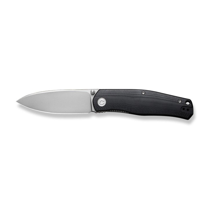 Couteau CIVIVI Sokoke Black Manche G10 14C28N Drop Point Blade IKBS Linerlock Clip CIVC220071 - Livraison Gratuite