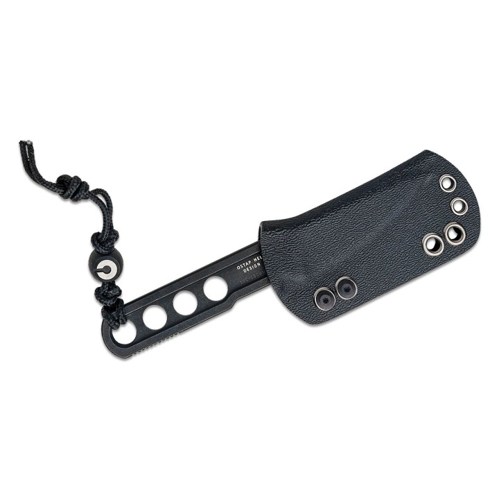 Couteau De Cou CIVIVI Circulus Black Lame Acier 10Cr15CoMoV Etui Kydex CIVC220122 - Livraison Gratuite