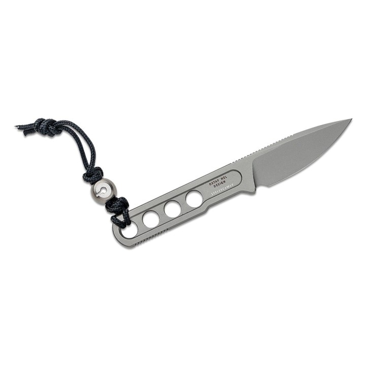 Couteau De Cou CIVIVI Circulus Stonewash Lame Acier 10Cr15CoMoV Etui Kydex CIVC220122 - Livraison Gratuite