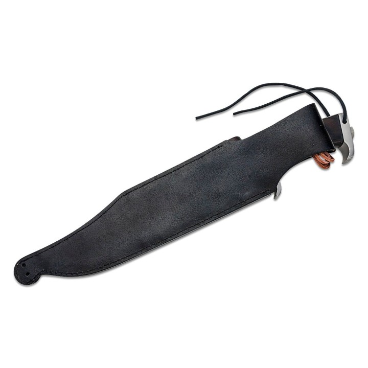 Couteau Rambo III Signature Edition Lame Acier 420 Manche Bois Etui CUir 10 000 exemplaires RB9425 - Livraison Gratuite