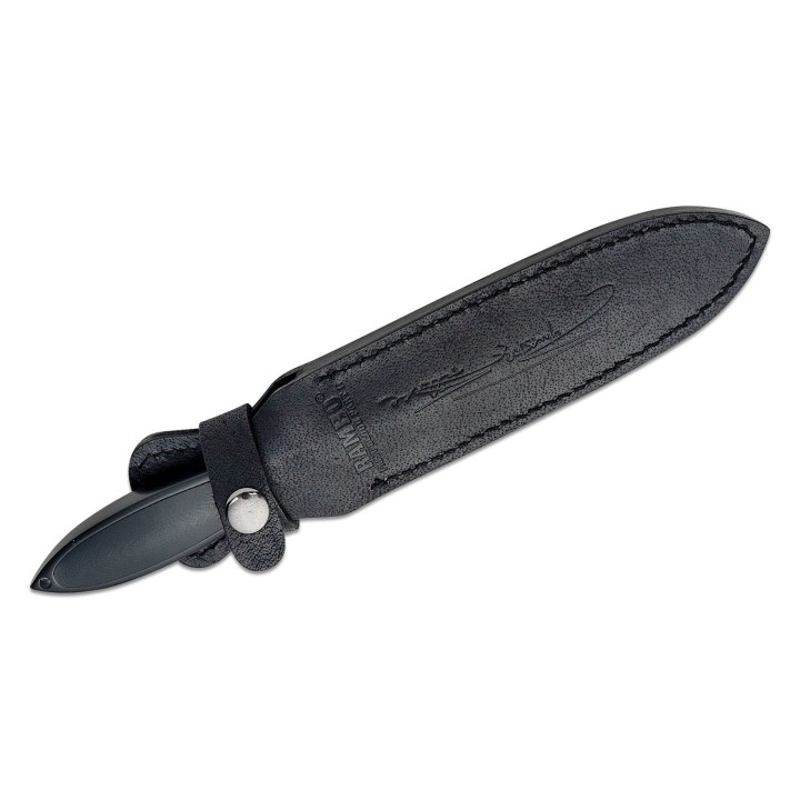 Couteau Rambo Boot Knife Signature Edition Lame Acier Inox Manche Micarta Etui Cuir RB9434 - Livraison Gratuite