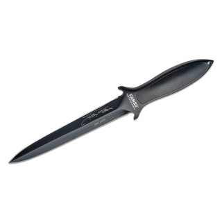 Couteau Rambo Boot Knife Signature Edition Lame Acier Inox Manche Micarta Etui Cuir RB9434 - Livraison Gratuite