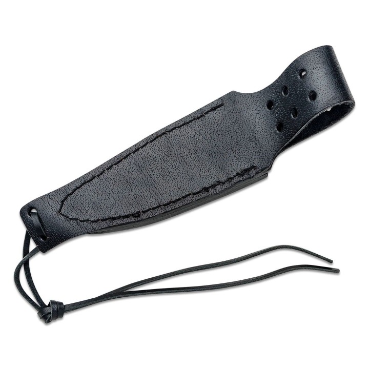 Couteau Rambo First Blood Part II Mini Sylvester Stallone Signature Edition Lame Acier 420 Etui Cuir RB9432 - Livraison Gratuite