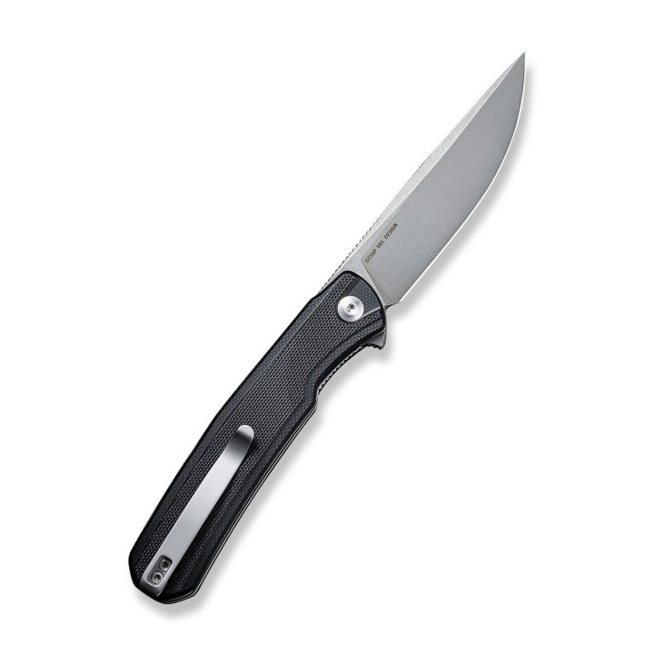 Couteau Sencut Scitus Black G10 Lame Acier D2 IKBS Linerlock Clip S210421 - Livraison Gratuite