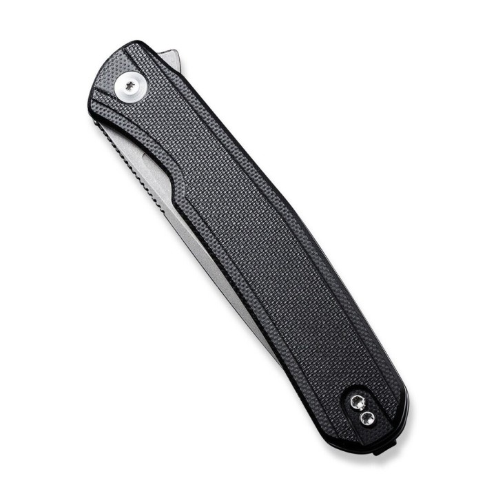 Couteau Sencut Scitus Black G10 Lame Acier D2 IKBS Linerlock Clip S210421 - Livraison Gratuite