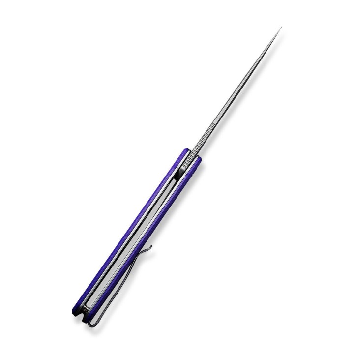 Couteau Sencut Scitus Purple G10 Lame Acier D2 IKBS Linerlock Clip S210422 - Livraison Gratuite