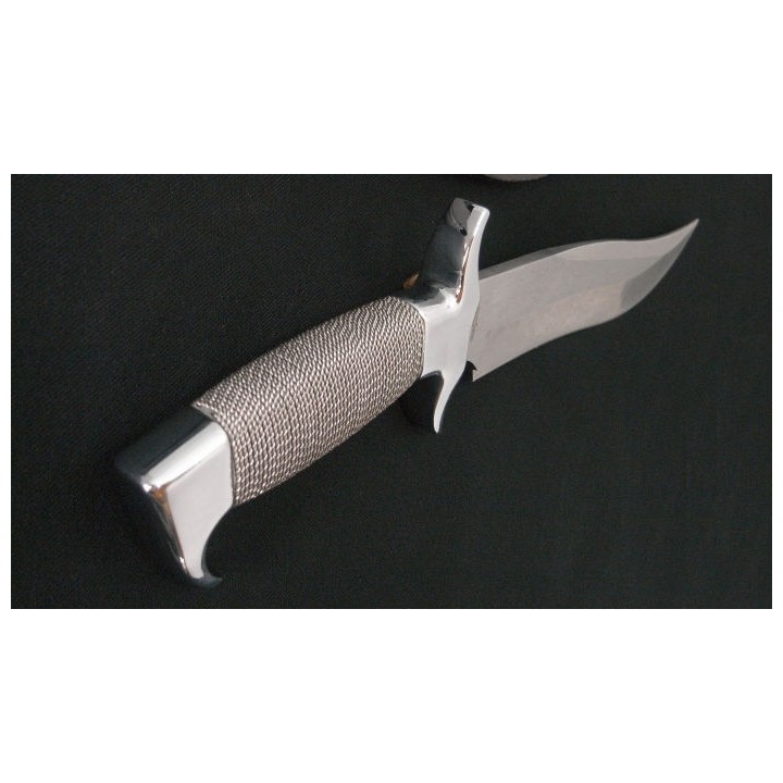 COUTEAU BOWIE DE CHASSE FACON MEDIEVAL - Gil Hibben Highlander Bowie GH627 