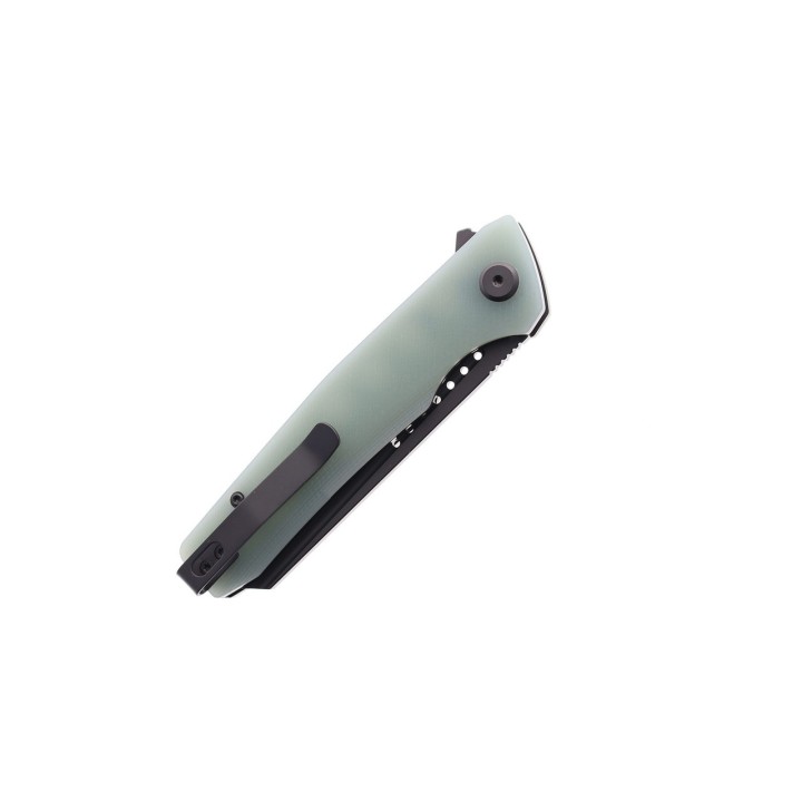 Couteau Bestech Slyther Jade Manche G-10 Lame Acier 14C28N IKBS Linerlock Clip BTKG51B3 - Livraison Gratuite