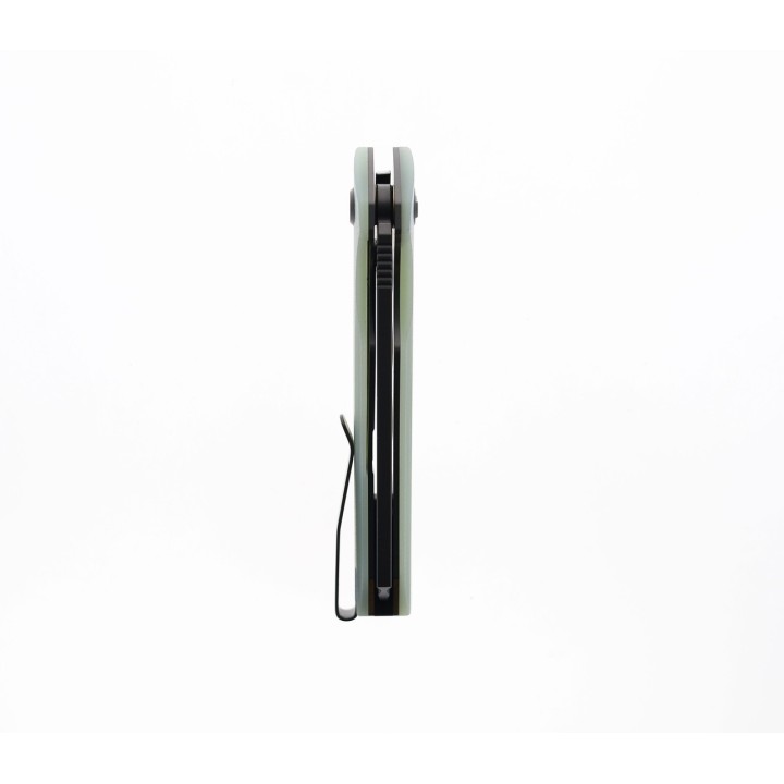 Couteau Bestech Slyther Jade Manche G-10 Lame Acier 14C28N IKBS Linerlock Clip BTKG51B3 - Livraison Gratuite